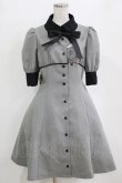 画像1: MIHO MATSUDA / ワンピース・エルガー M グレー H-26-02-11-016-GO-OP-KB-ZH (1)