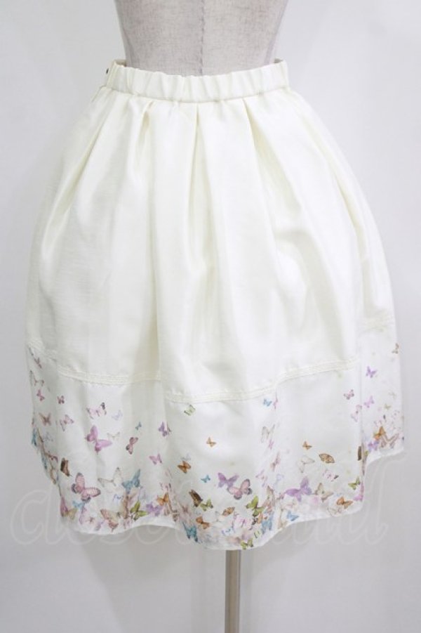 画像3: abilletage / バタフライタックスカート  アイボリー H-26-02-11-018-GO-SK-KB-ZH (3)