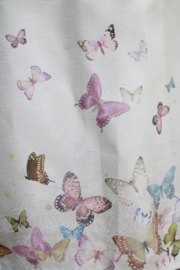 画像4: abilletage / バタフライタックスカート  アイボリー H-26-02-11-018-GO-SK-KB-ZH (4)