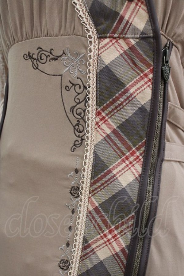 画像4: Ozz oneste / Rosy clownカットワンピース  ベージュ H-26-02-11-021-OO-OP-KB-ZH (4)