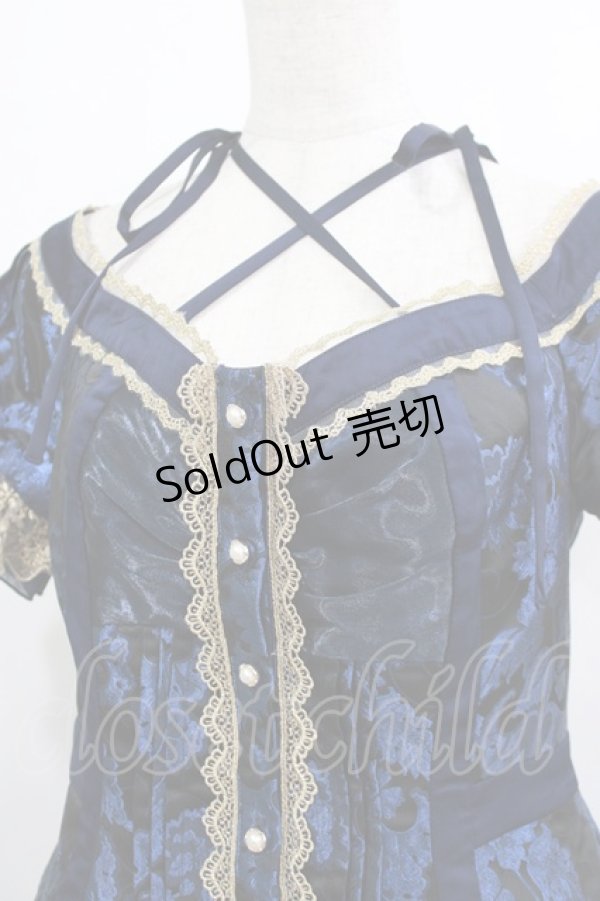 画像5: Hoshibako Works / ベル・エピヌ ワンピース M ネイビー H-26-02-12-024-LO-OP-NS-ZH (5)