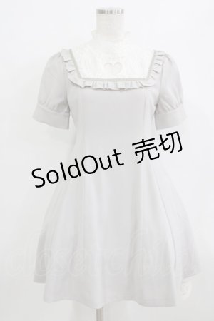 画像: mon lily / ハートくりぬきワンピース M グレー H-26-02-12-025-LO-OP-NS-ZH