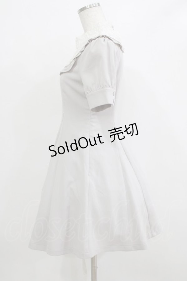 画像2: mon lily / ハートくりぬきワンピース M グレー H-26-02-12-025-LO-OP-NS-ZH (2)