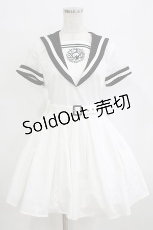 画像: To Alice / セーラーマリンワンピース S オフ H-26-02-12-026-LO-OP-NS-ZH