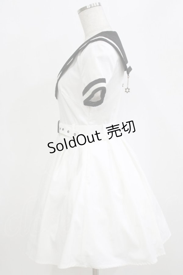 画像2: To Alice / セーラーマリンワンピース S オフ H-26-02-12-026-LO-OP-NS-ZH (2)