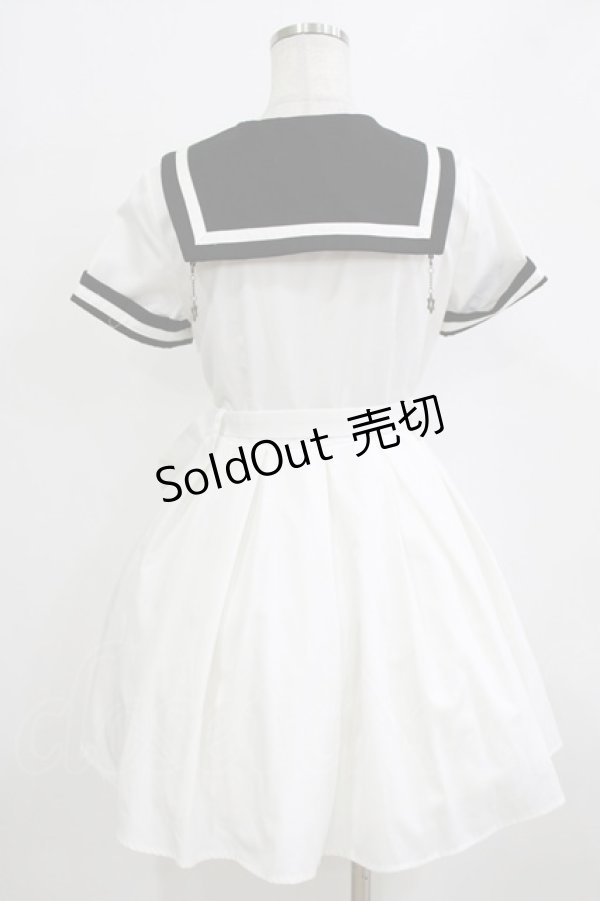 画像3: To Alice / セーラーマリンワンピース S オフ H-26-02-12-026-LO-OP-NS-ZH (3)