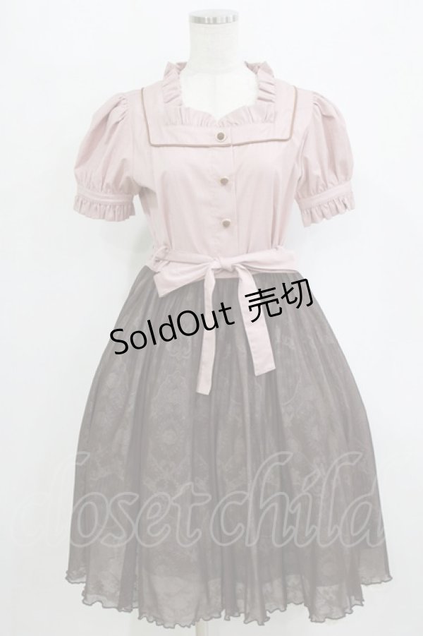 画像1: mayla classic / Giddily Chocolat Collection/Chocolate De Dolly Dress Free ピンク H-26-02-12-027-LO-OP-NS-ZH (1)