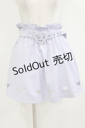 画像: To Alice / ハートベルトスカート S ラベンダー H-26-02-12-029-LO-SK-NS-ZH