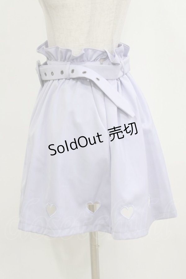 画像2: To Alice / ハートベルトスカート S ラベンダー H-26-02-12-029-LO-SK-NS-ZH (2)