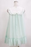 画像3: mon lily / シフォンワンピース M ミント H-26-02-12-030-LO-OP-NS-ZH (3)