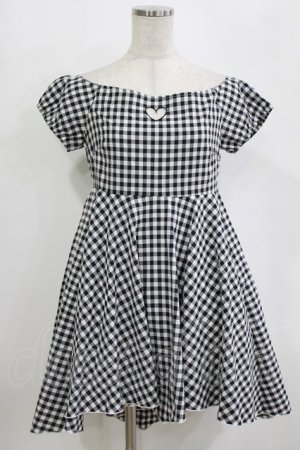画像: To Alice / ギンガムチェックワンピース S ブラック H-26-02-12-031-LO-OP-NS-ZH