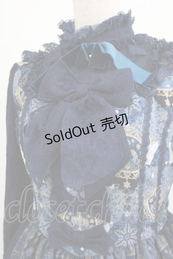 画像5: Angelic Pretty / Celestial Dress Free ネイビー H-26-02-12-002-AP-OP-NS-ZH (5)
