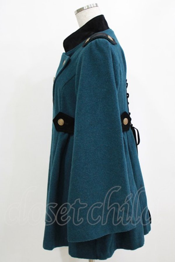 画像2: ALICE and the PIRATES / ヴィセンタミドルコート Free グリーン H-26-02-12-038-PA-CO-NS-ZH (2)