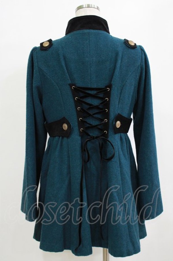 画像3: ALICE and the PIRATES / ヴィセンタミドルコート Free グリーン H-26-02-12-038-PA-CO-NS-ZH (3)