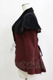 画像2: Victorian maiden / ヴィクトリアンベルベットノーブルジャケット Free 千鳥ボルドー H-26-02-12-039-CL-JA-NS-ZH (2)
