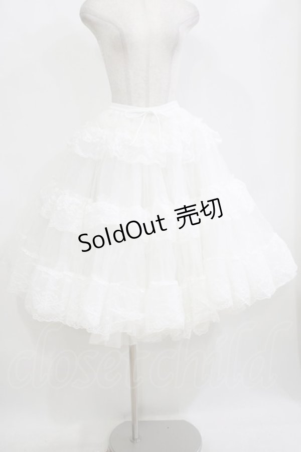 画像1: Hoshibako Works / 65cm スーパーボリュームチュールパニエスカート Free オフ H-26-02-12-042-LO-SK-NS-ZH (1)