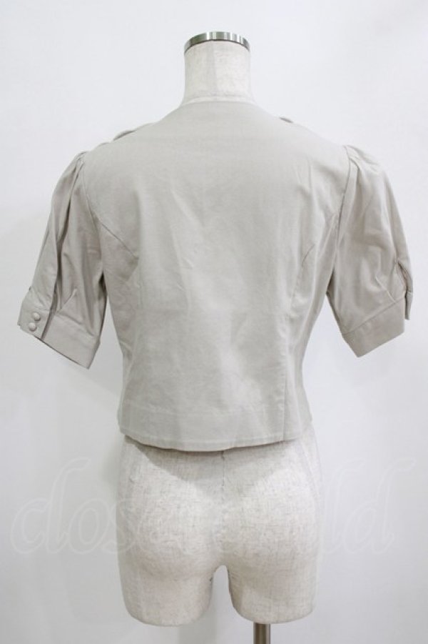 画像3: an another angelus / ハンカチ刺繍開衿ジャケット Free L/GRAY H-26-02-12-045-CA-JA-NS-ZH (3)