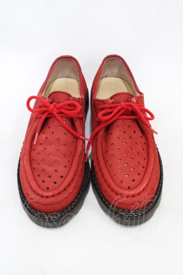 画像1: PINK HOUSE / レースアップシューズ L レッド H-26-02-12-1001-LO-SH-NS-ZH (1)