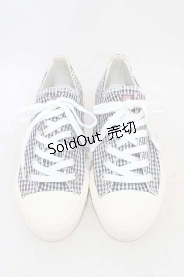 画像1: PINK HOUSE / スニーカー L ブラック H-26-02-12-1003-LO-SH-NS-ZH (1)