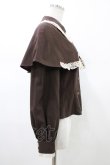 画像3: Innocent World / ケープ付きセシルブラウス M ショコラ×ミルクティ/Chocolat×Milk tea H-26-02-12-1038-IW-BL-NS-ZH (3)