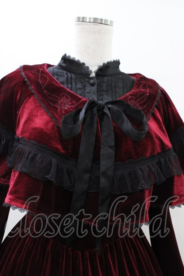 画像4: Hoshibako Works / Rozen Maiden x HoshibakoWorks 真紅ケープ付きワンピース Free ボルドー H-26-02-12-1041-LO-OP-NS-ZH (4)