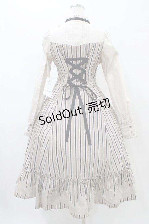 画像2: Victorian maiden / vintageレースレジメンドールドレス Free ミルクティベージュ H-26-02-12-1043-CL-OP-NS-ZH (2)