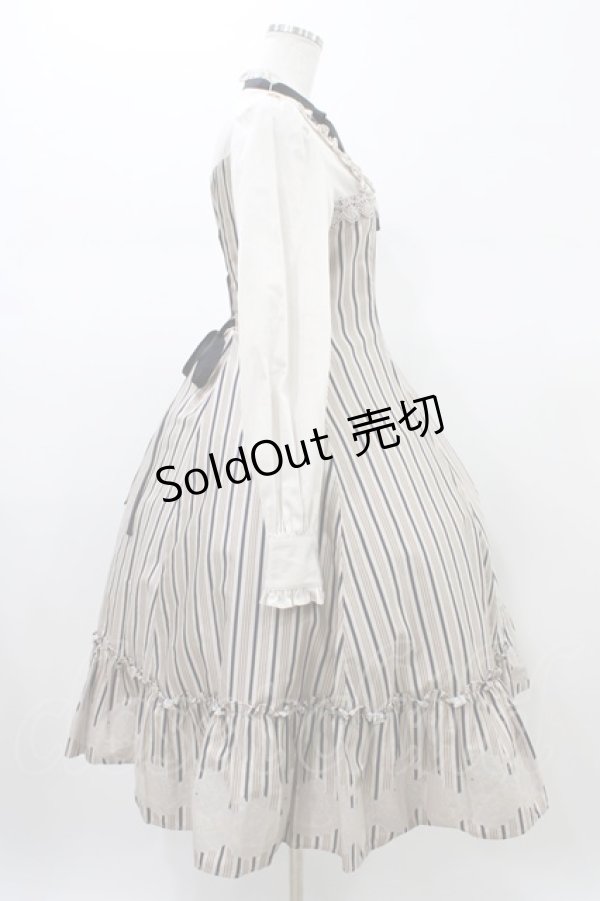 画像3: Victorian maiden / vintageレースレジメンドールドレス Free ミルクティベージュ H-26-02-12-1043-CL-OP-NS-ZH (3)