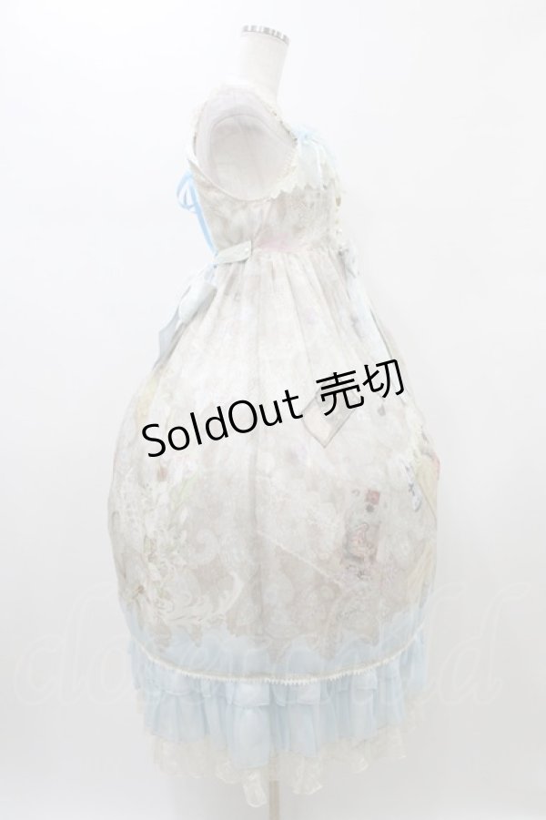 画像3: BABY,THE STARS SHINE BRIGHT / Ave Maria~天のきさきとMadonna lily~柄Lourderジャンパースカート Free サックス H-26-02-12-1045-BA-OP-NS-ZH (3)