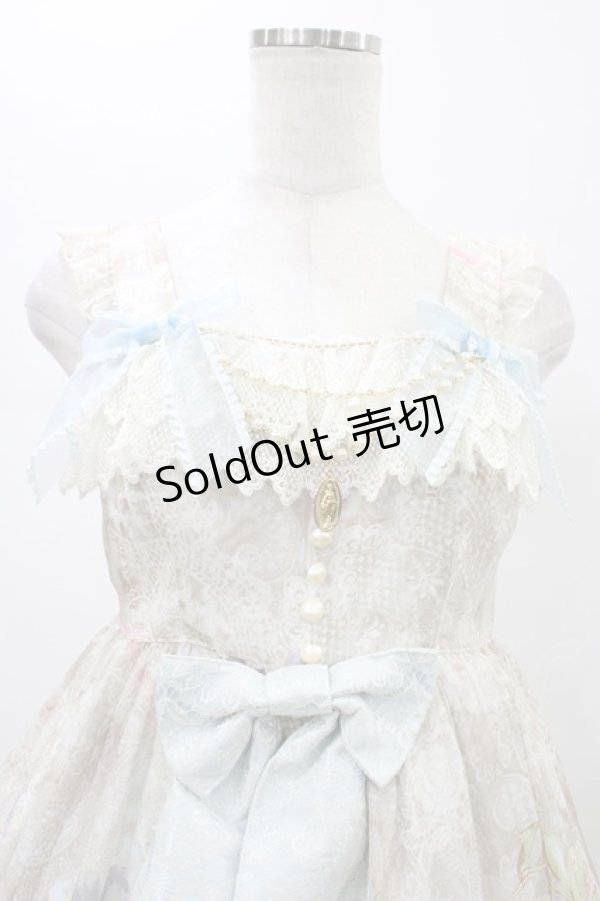 画像4: BABY,THE STARS SHINE BRIGHT / Ave Maria~天のきさきとMadonna lily~柄Lourderジャンパースカート Free サックス H-26-02-12-1045-BA-OP-NS-ZH (4)