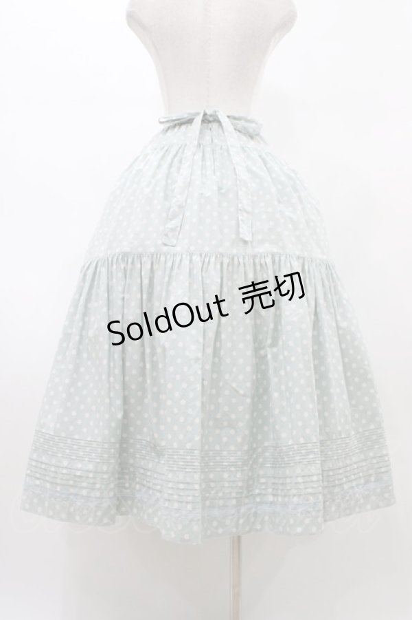 画像2: PINK HOUSE / ドットスカート Free ブルー H-26-02-12-1052-LO-SK-NS-ZH (2)