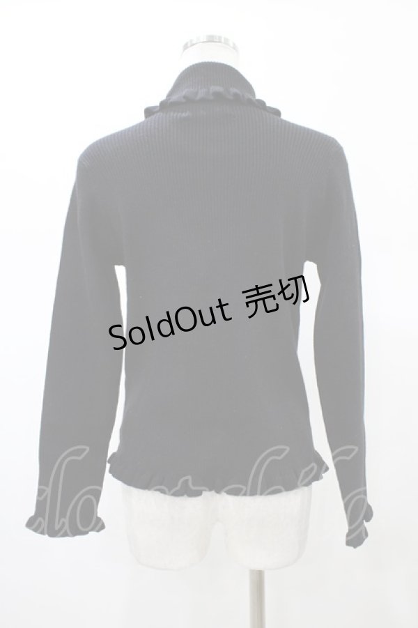 画像2: m petit by misako / サンリオキャラクターズコラボ クロミ ニットプルオーバー M ブラック H-26-02-12-1055-LO-TO-NS-ZH (2)