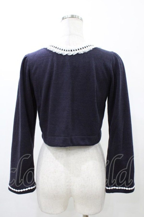 画像2: marcHenTica / メラニーカーディガン Free ネイビー H-26-02-12-1056-LO-TO-NS-ZH (2)