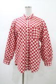 画像1: PINK HOUSE / チェックシャツ Free レッド H-26-02-12-1058-LO-BL-NS-ZH (1)