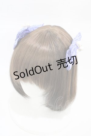 画像: metamorphose / Magical moon lightリボンコーム  スノーサファイア H-26-02-12-1007-ME-AC-NS-ZH