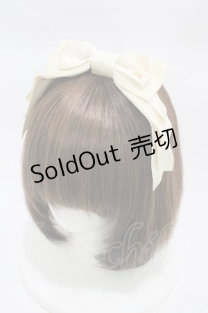 画像: Innocent World / ダブルリボンアニバーサリーカチューシャ  生成り H-26-02-12-1013-IW-AC-NS-ZH