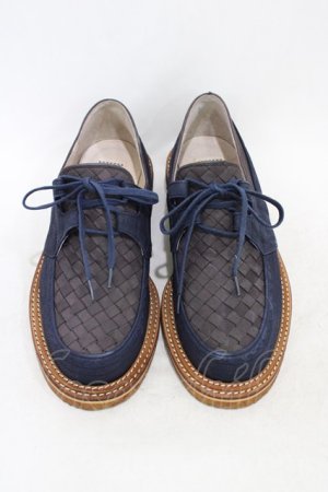 画像: PINK HOUSE / レースアップシューズ L ネイビー H-26-02-12-1002-LO-SH-NS-ZH