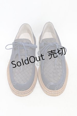 画像: PINK HOUSE / レースアップシューズ L ネイビー H-26-02-12-1002-LO-SH-NS-ZH