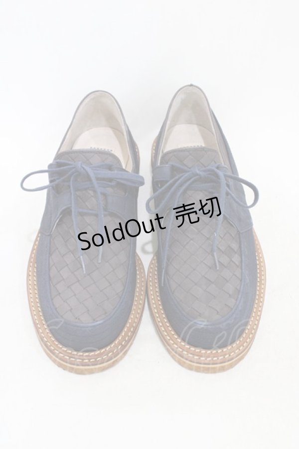 画像1: PINK HOUSE / レースアップシューズ L ネイビー H-26-02-12-1002-LO-SH-NS-ZH (1)