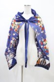 画像1: PINK HOUSE / パッチワーク花柄ストール  ブルー H-26-02-12-1022-LO-ZA-NS-ZH (1)