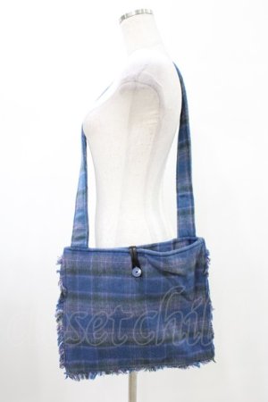 画像: PINK HOUSE / チェックショルダーバッグ  ブルー H-26-02-12-1033-LO-BG-NS-ZH