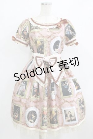 画像: BABY,THE STARS SHINE BRIGHT / バロックを探して〜天使が祝福する至福の美術館巡り〜柄ワンピース Free ラファエル（ピンク） H-26-02-12-004-BA-OP-NS-ZH