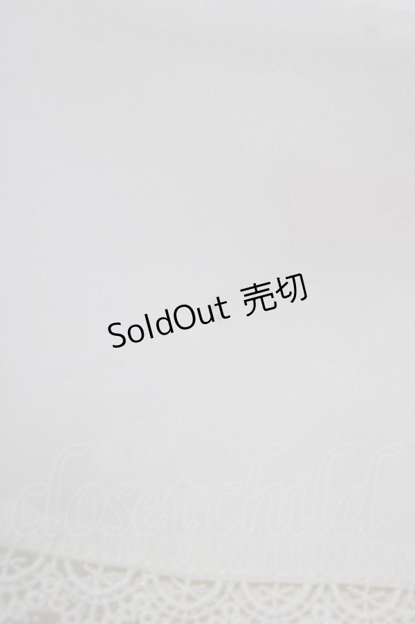 画像4: Fi.n.t / デルフィニウム刺繍ビッグカラーブラウス Free WHITE×BL H-26-02-12-051-CA-BL-NS-ZH (4)