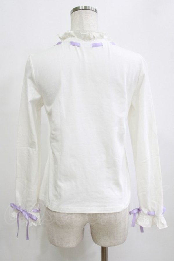 画像3: To Alice / はしごリボントップス S オフ/ラベンダー H-26-02-12-055-LO-TO-NS-ZH (3)