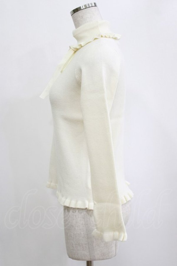 画像2: m petit by misako / サンリオキャラクターズコラボ シナモロール ニットプルオーバー M オフ H-26-02-12-057-LO-TO-NS-ZH (2)