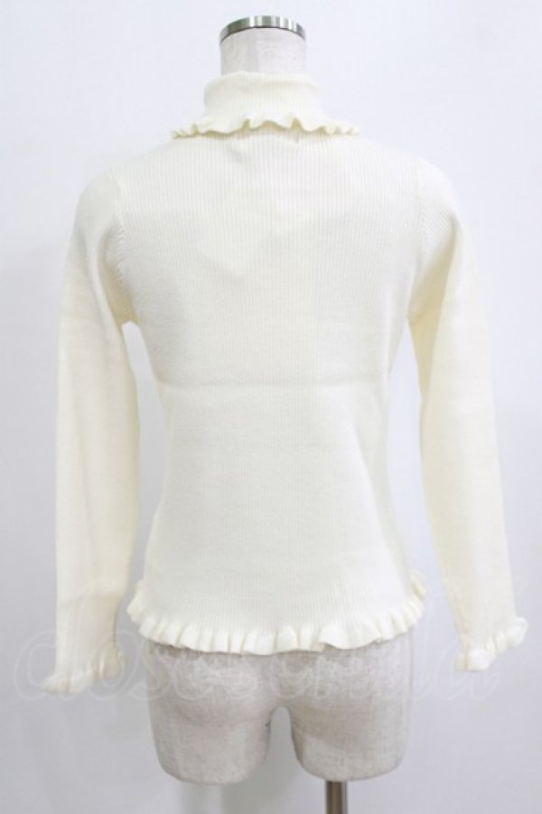 画像3: m petit by misako / サンリオキャラクターズコラボ シナモロール ニットプルオーバー M オフ H-26-02-12-057-LO-TO-NS-ZH (3)