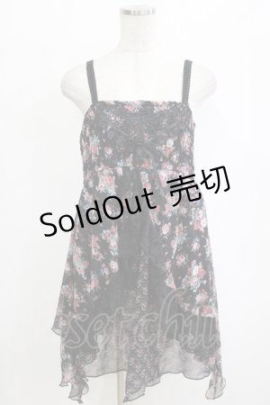 画像: axes femme / シフォンベビードール M ブラック H-26-02-12-058-AX-TO-NS-ZH