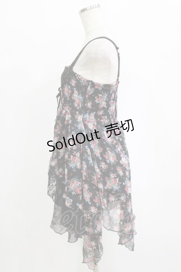 画像2: axes femme / シフォンベビードール M ブラック H-26-02-12-058-AX-TO-NS-ZH (2)