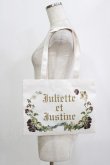 画像1: Juliette et Justine / Teur et Rubanトート  オフ H-26-02-12-059-CL-BG-NS-ZH (1)