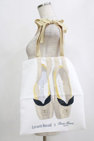 画像: RoseMarie seoir / 【リコリス・リコイル×RoseMarie seoir】Etude ballet bag  クルミ - kurumi - H-26-02-12-060-LO-BG-NS-ZH