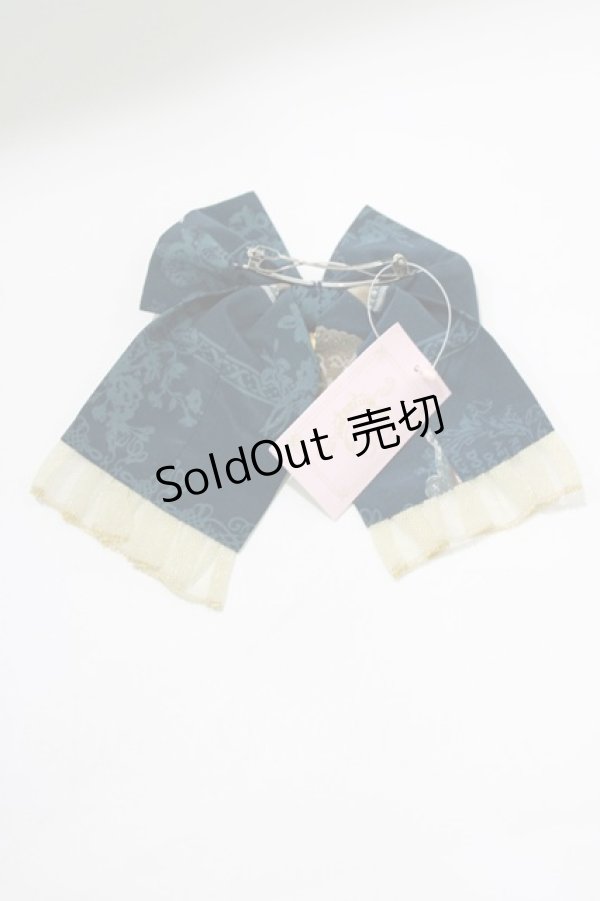 画像3: metamorphose / Vintage cameo カメオバレッタ  アンティークブルー H-26-02-12-065-ME-AC-NS-ZH (3)